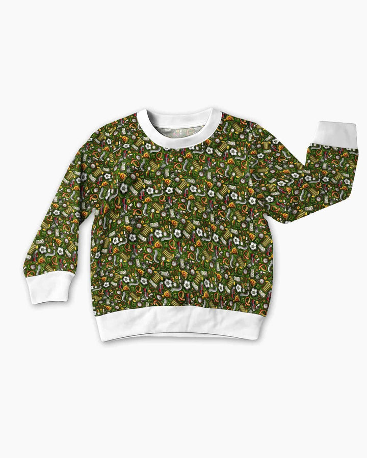 Sweatshirt mit Rundhalsausschnitt aus Bambusfaser