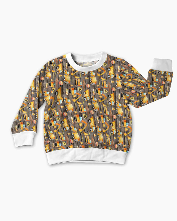 Sweatshirt mit Rundhalsausschnitt aus Bambusfaser