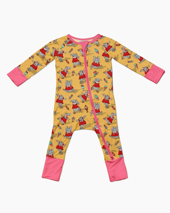 Dancing Hippo Treats Bamboo Convertible Zippy