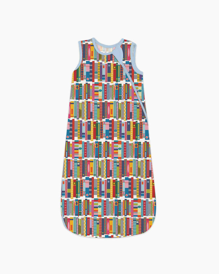 Rainbow Bookshelf Bamboo Sleep Bag