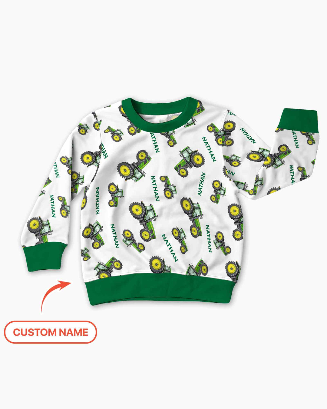 Custom Template Bambus-Rundhals-Sweatshirt