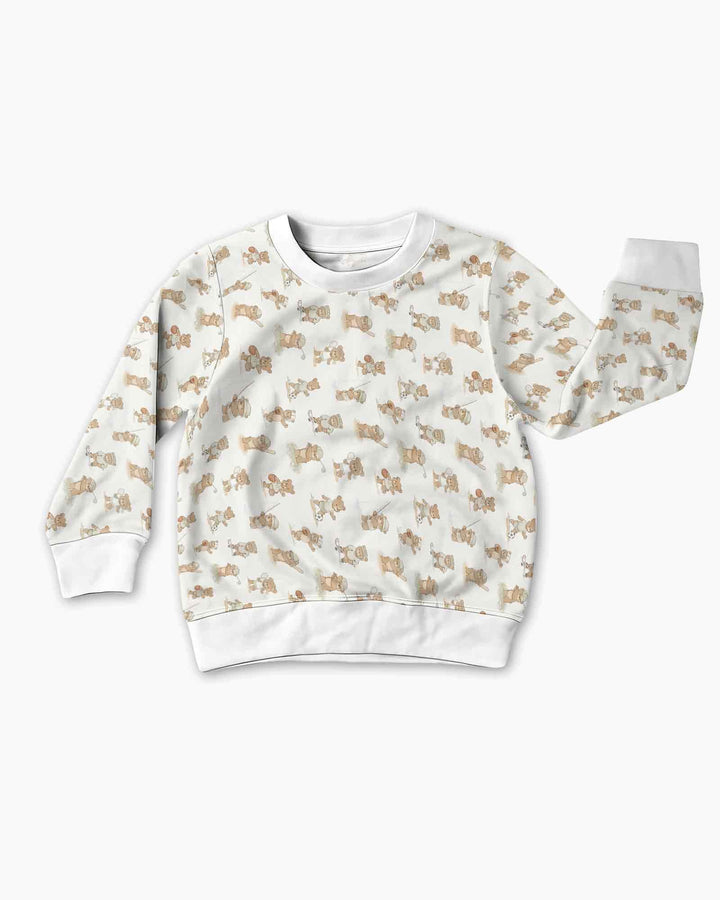 Teddy Team Spirit Bamboo Crewneck Sweatshirt