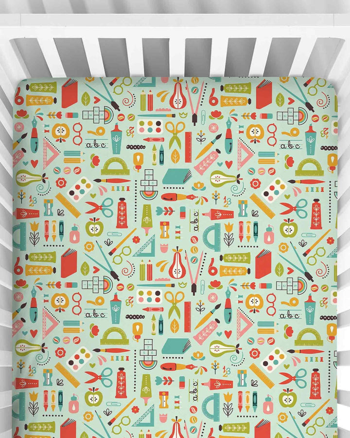 Creative Classroom Bamboo Fitted Crib Sheet