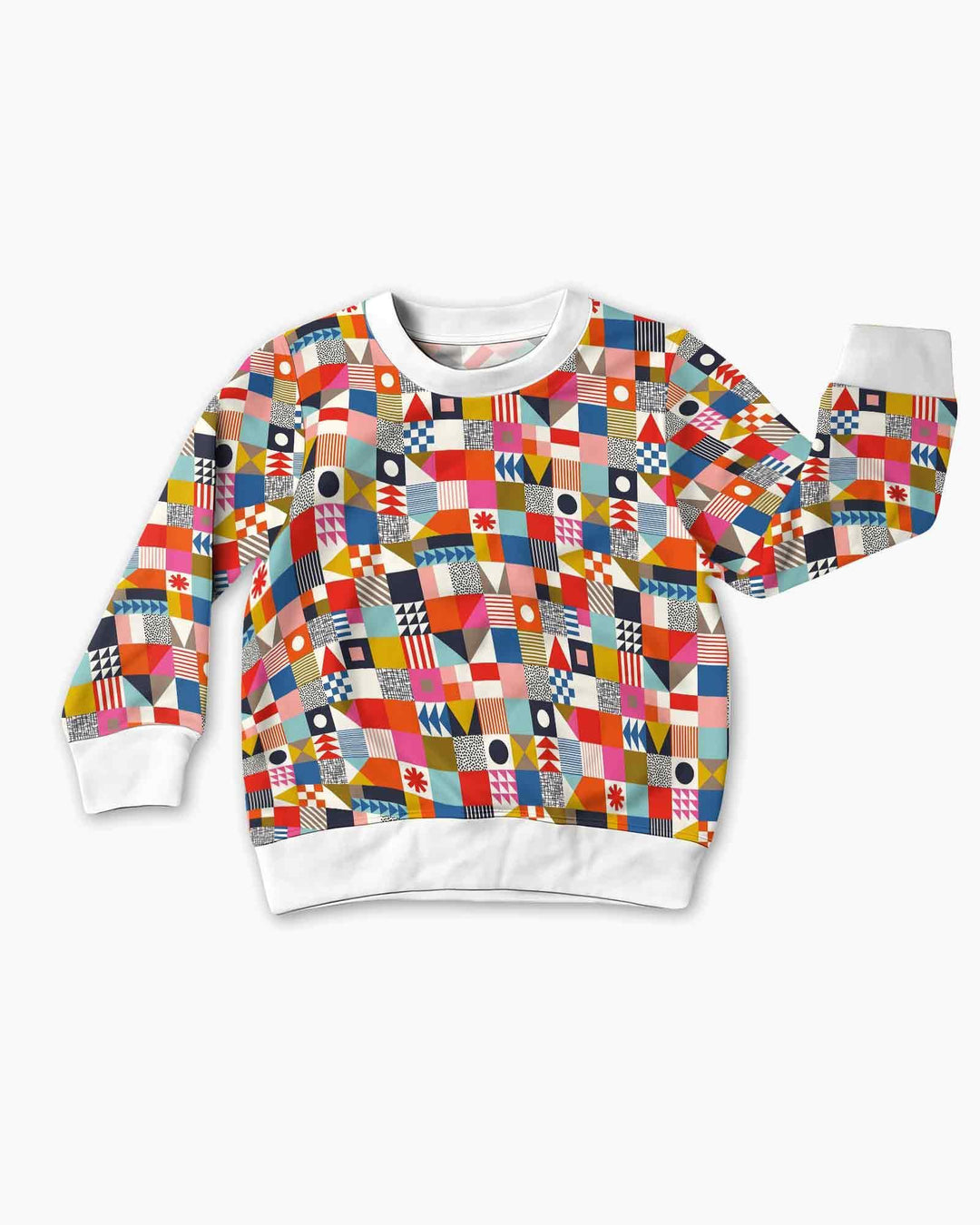 Sweatshirt mit Rundhalsausschnitt aus Bambusfaser