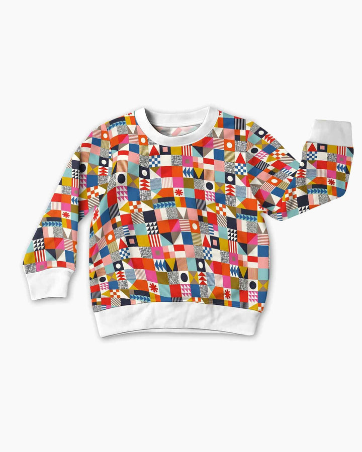 Sweatshirt mit Rundhalsausschnitt aus Bambusfaser