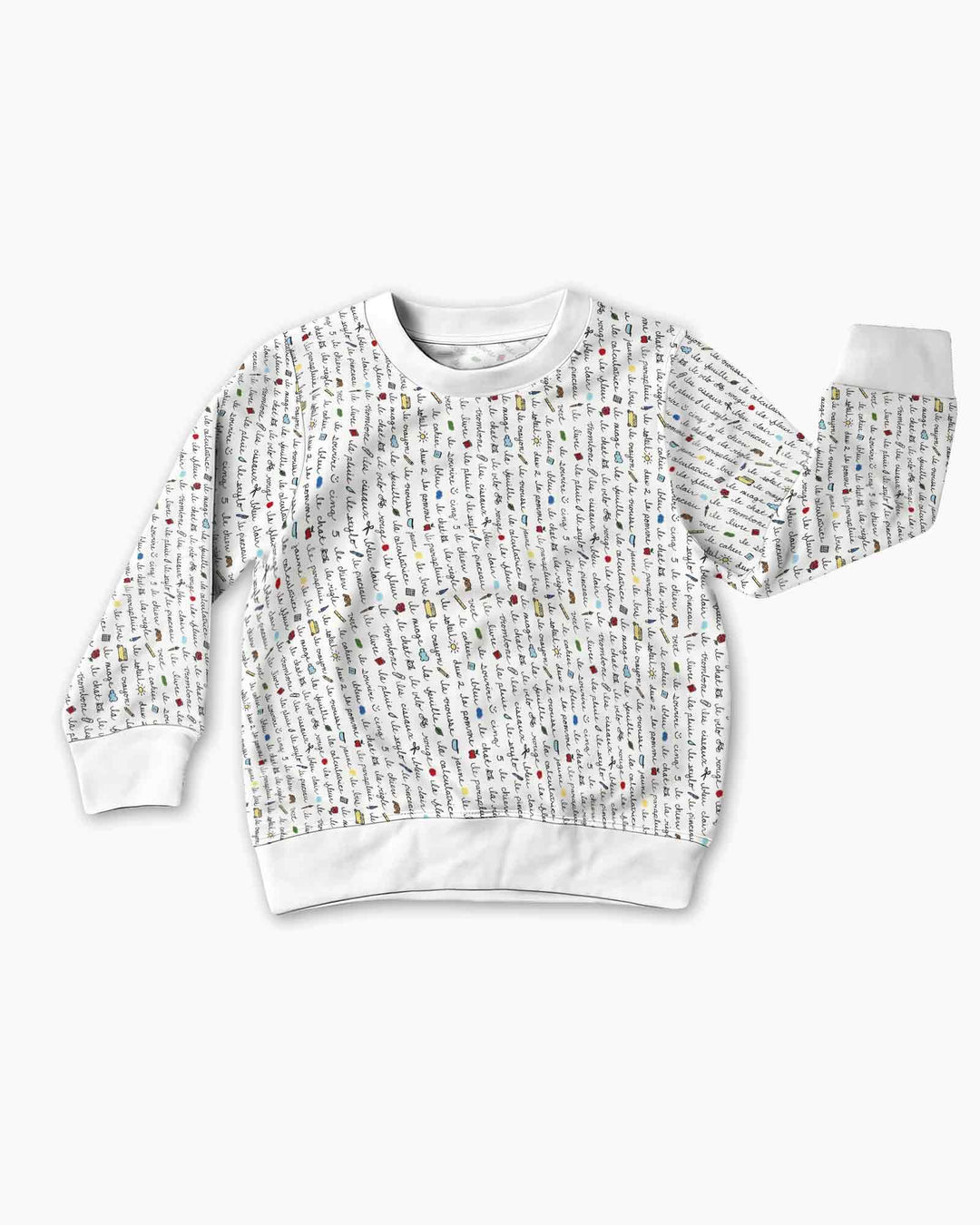 French Classroom Notes Bamboo Crewneck Sweatshirt