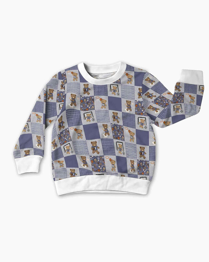 Sweatshirt mit Rundhalsausschnitt aus Bambusfaser
