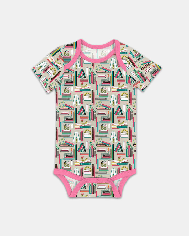 Gerippte Babykleidung mit individuellem Foto - Weich &amp; Skizzenhaft