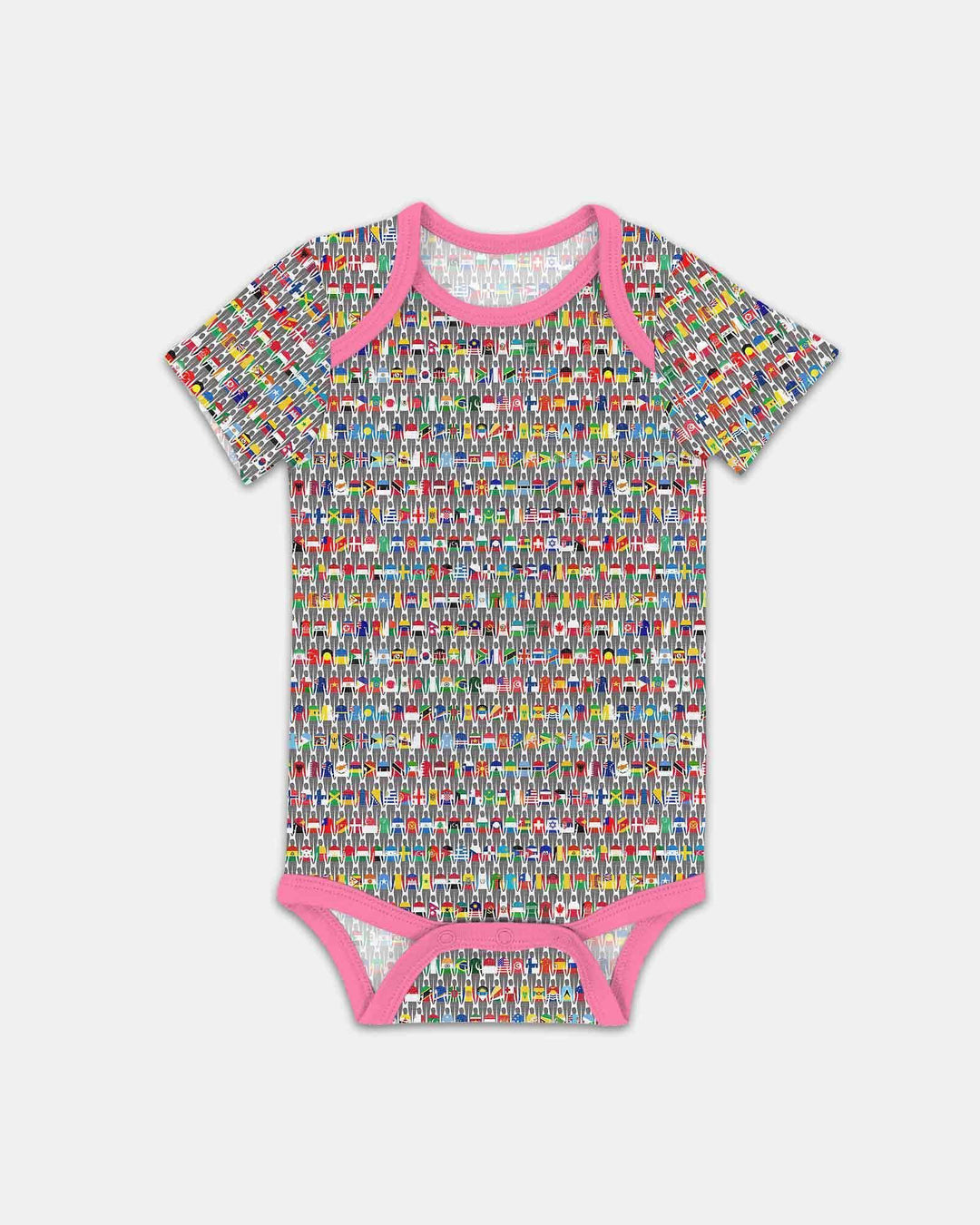 Gerippte Babykleidung mit individuellem Foto - Weich &amp; Skizzenhaft