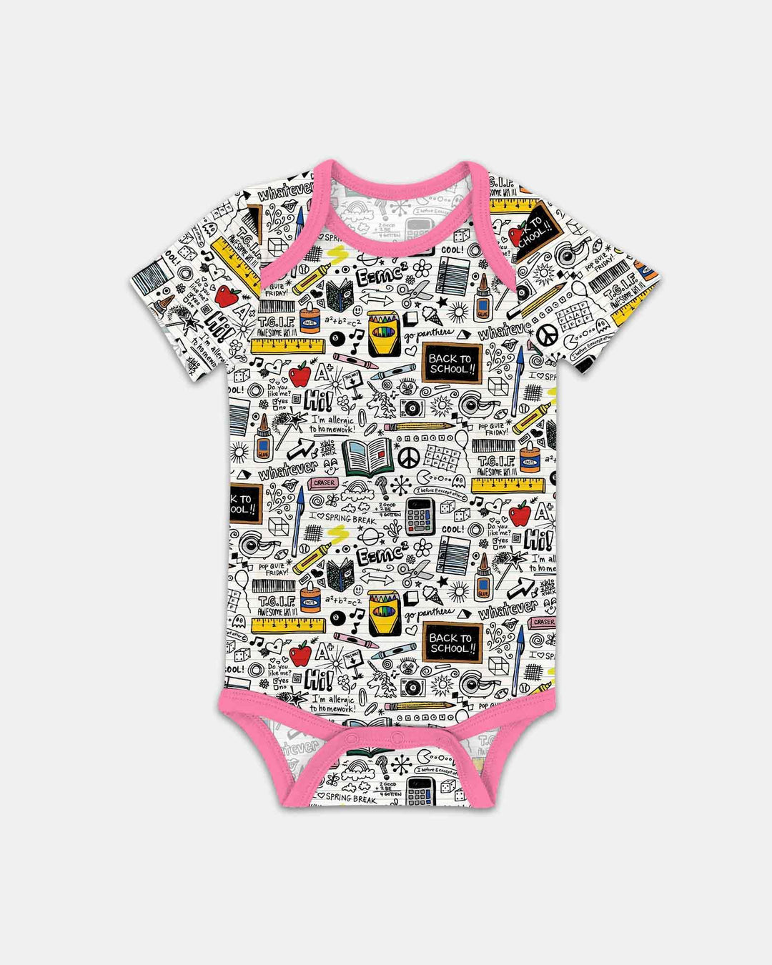 Gerippte Babykleidung mit individuellem Foto - Weich &amp; Skizzenhaft
