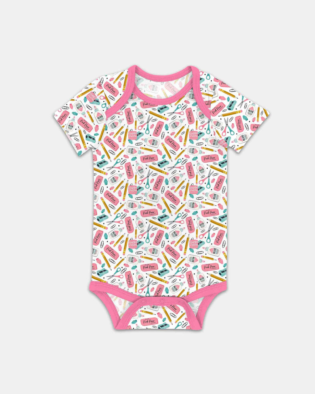 Gerippte Babykleidung mit individuellem Foto - Weich &amp; Skizzenhaft