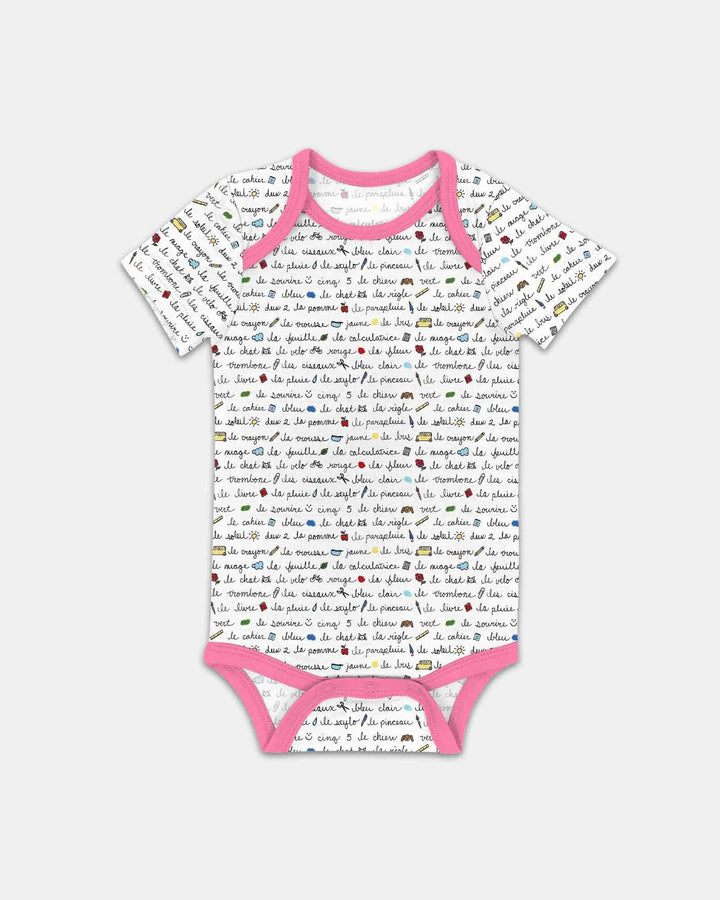 French Classroom Notes Bamboo Bodysuit