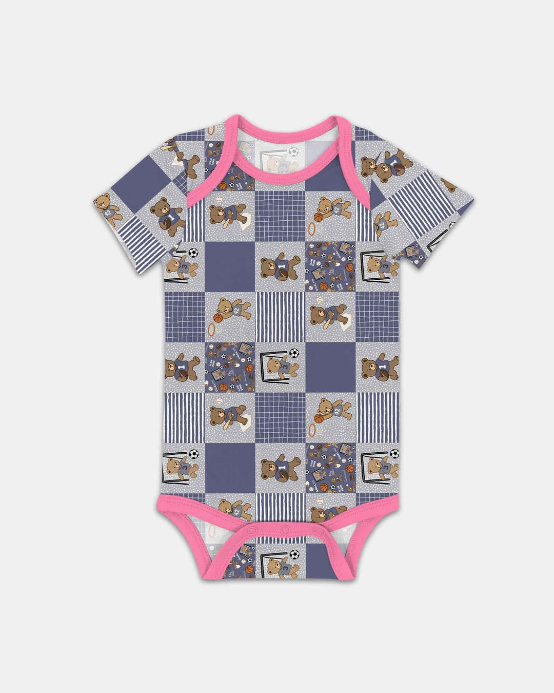 Gerippte Babykleidung mit individuellem Foto - Weich &amp; Skizzenhaft