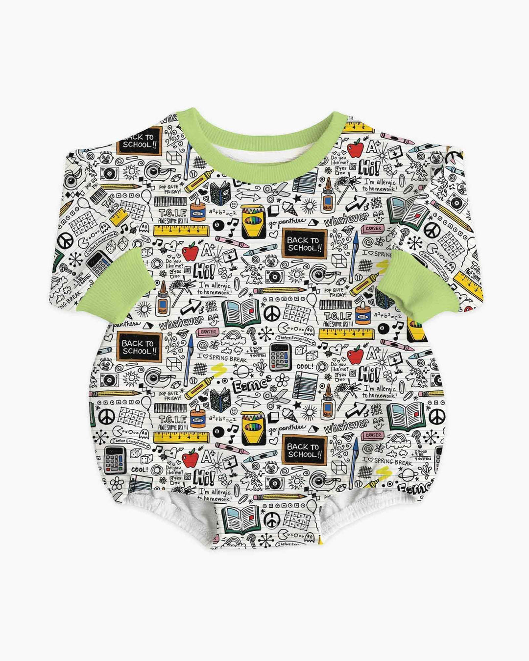 Gerippte Babykleidung mit individuellem Foto - Weich &amp; Skizzenhaft