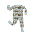 Viking Crescent Zippered Romper , Viking Crescent Zippered Romper - Newborn