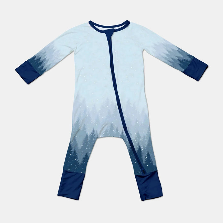 Winter Forest Convertible Zippy , Winter Forest Convertible Zippy - 0-3M