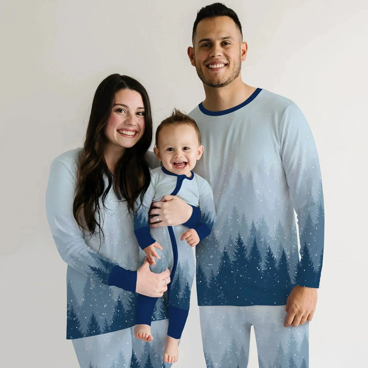 Winter Forest Women Pajama Set , Winter Forest Women Pajama Set - Only Shirt / S