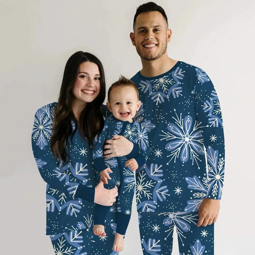 Winter Snowflakes Convertible Zippy , Winter Snowflakes Convertible Zippy - 0-3M