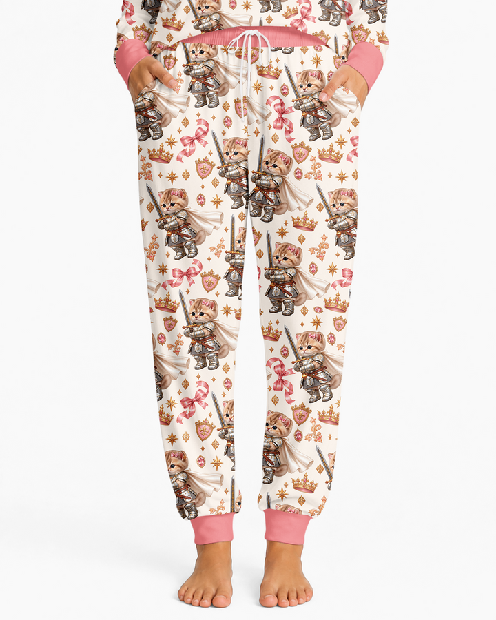 Kitty Knight Bamboo Women Pajama Set