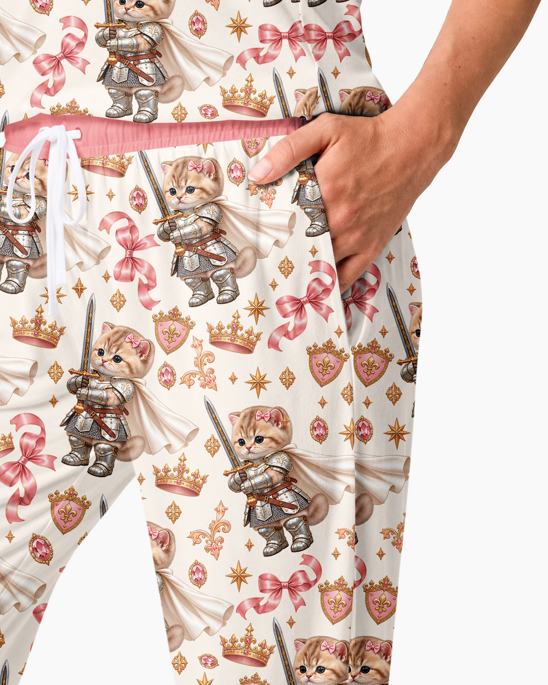Kitty Knight Bamboo Women Pajama Set