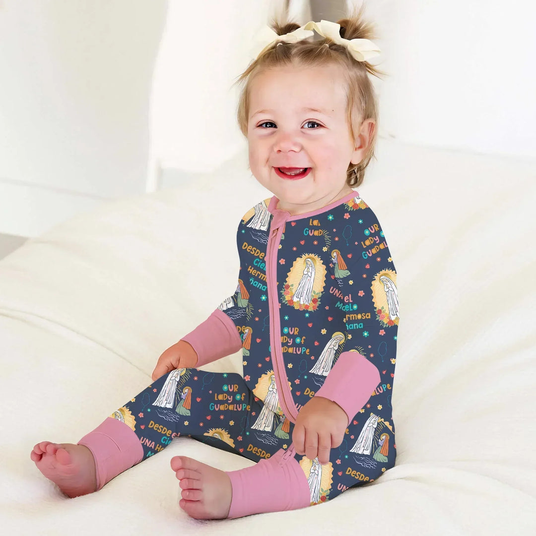 Gerippte Babykleidung mit individuellem Foto - Weich &amp; Skizzenhaft