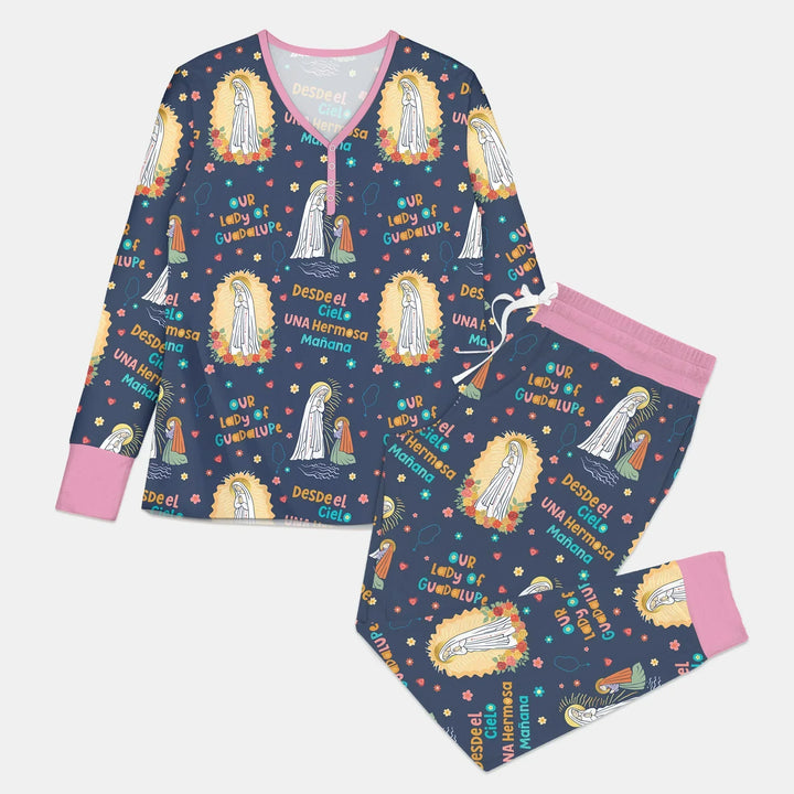 Vorlage für individuelles Damen-Pyjama-Set