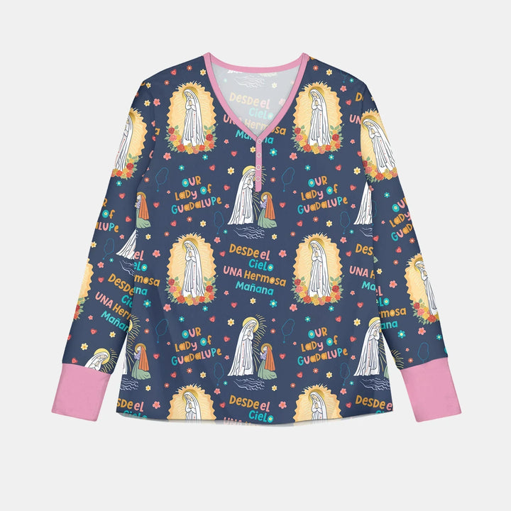 Vorlage für individuelles Damen-Pyjama-Set