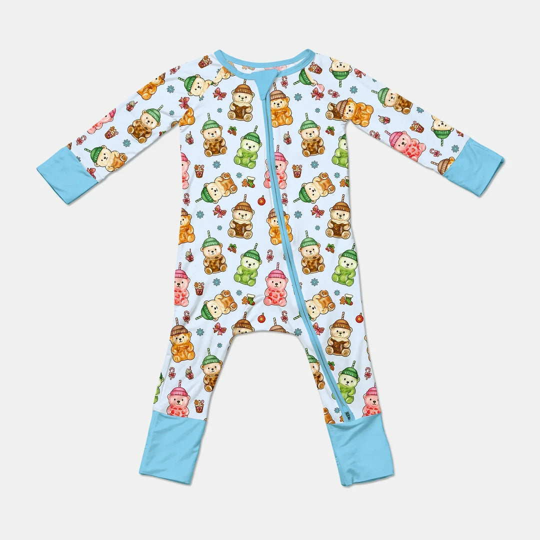 Holiday Bear Cup Bamboo Convertible Zippy