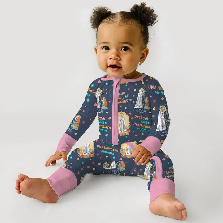 Gerippte Babykleidung mit individuellem Foto - Weich &amp; Skizzenhaft