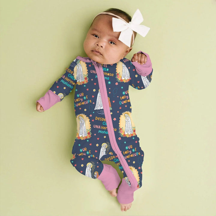 Gerippte Babykleidung mit individuellem Foto - Weich &amp; Skizzenhaft