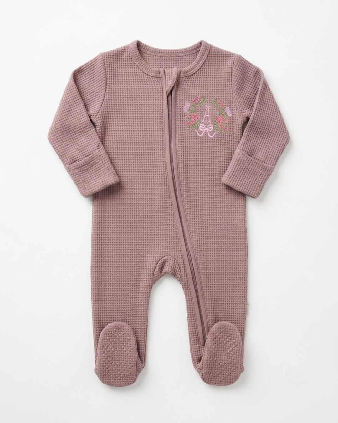Gerippte Babykleidung mit individuellem Foto - Weich &amp; Skizzenhaft