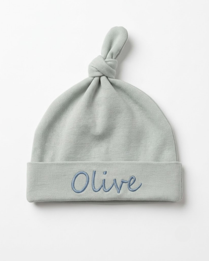 Custom Name Dream Whale Embroidered Bamboo Hat
