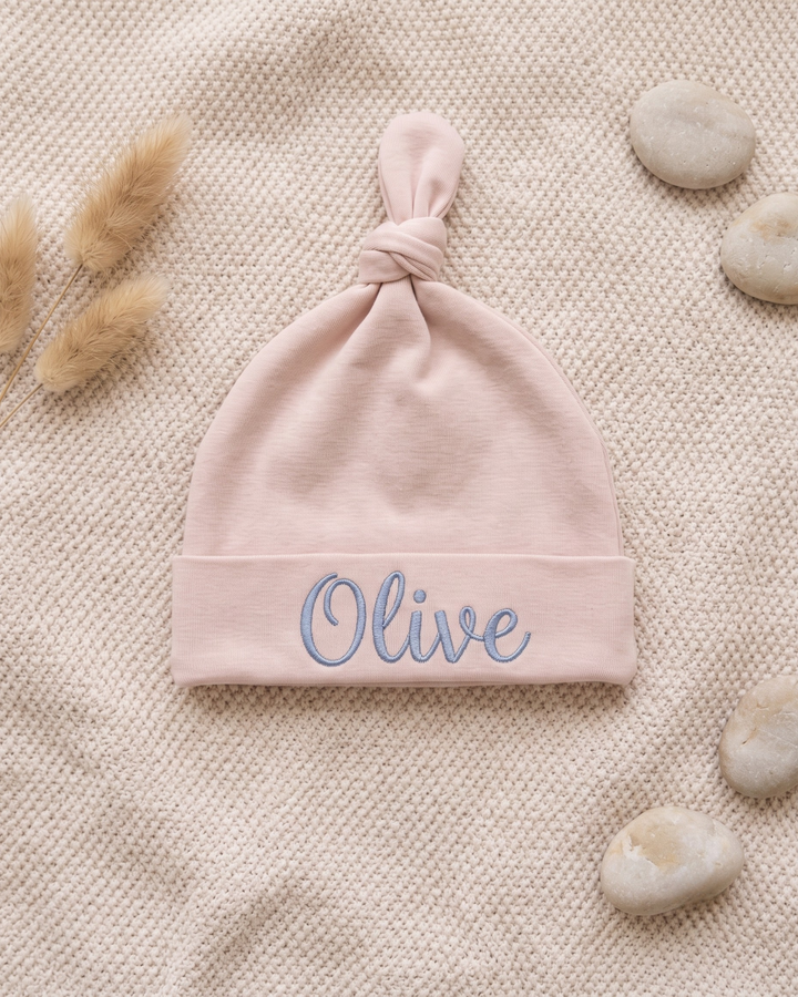 Custom Name Little Aviator Adventure Embroidered Bamboo Hat