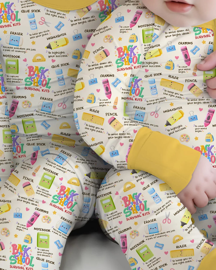 Gerippte Babykleidung mit individuellem Foto - Weich &amp; Skizzenhaft