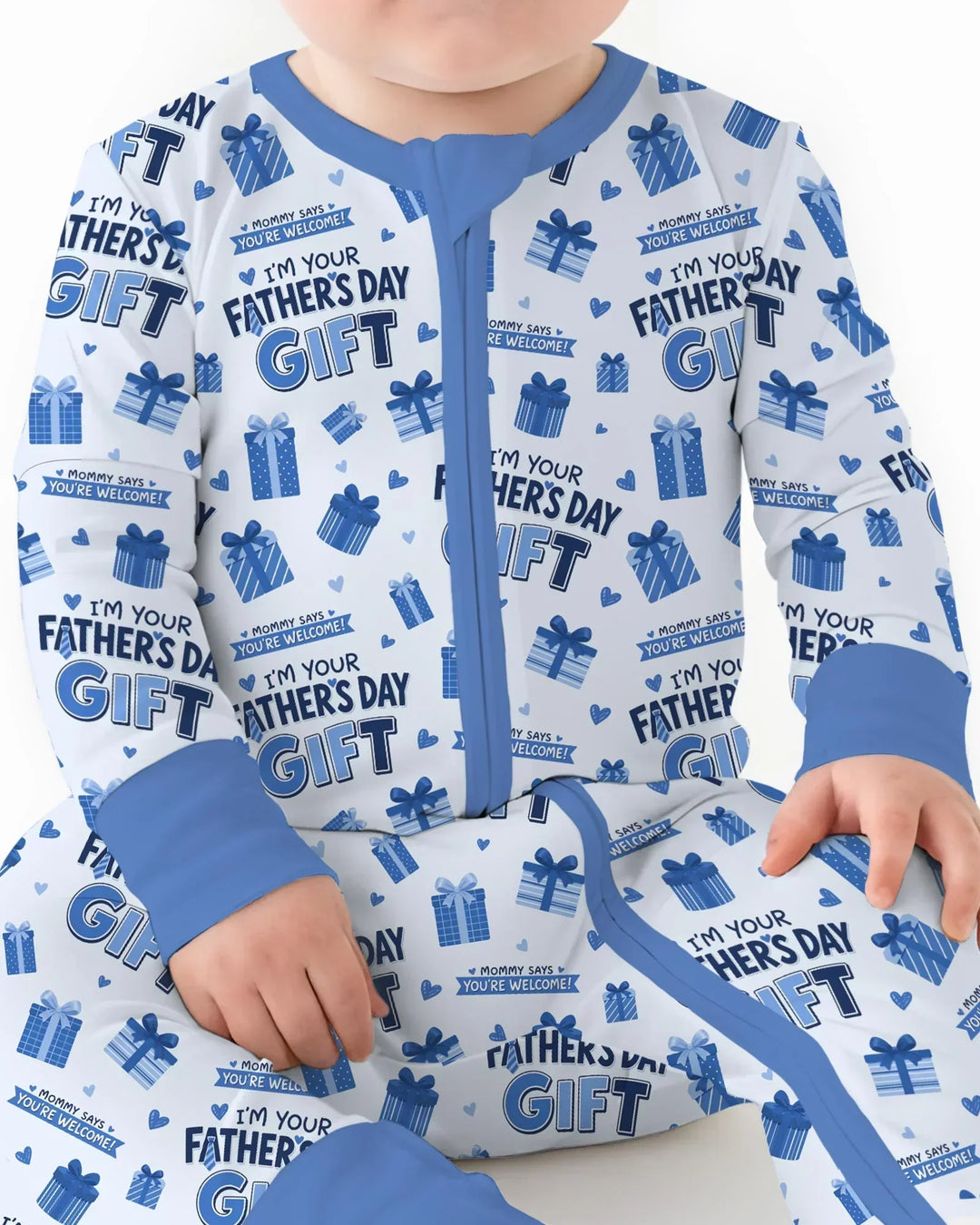 Gerippte Babykleidung mit individuellem Foto - Weich &amp; Skizzenhaft