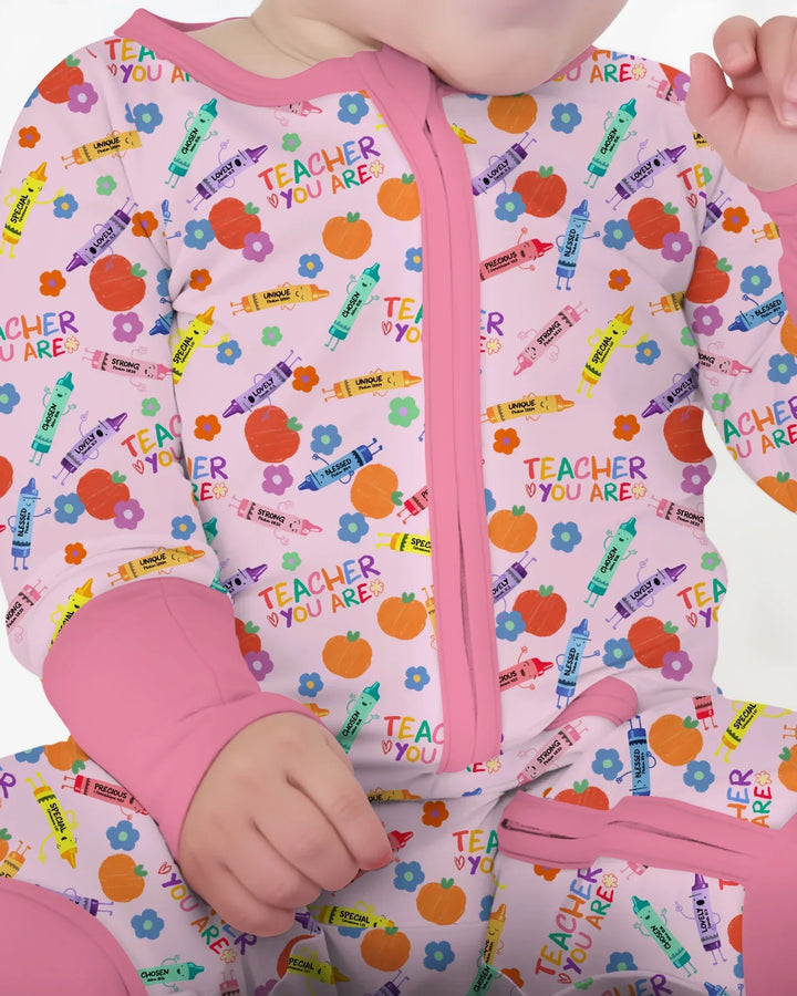 Gerippte Babykleidung mit individuellem Foto - Weich &amp; Skizzenhaft