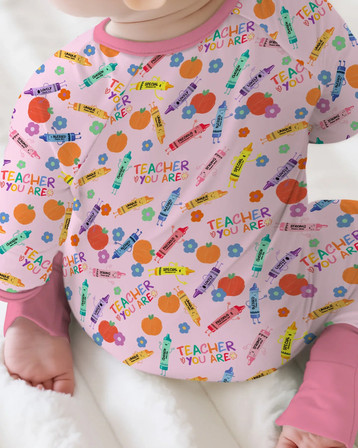 Gerippte Babykleidung mit individuellem Foto - Weich &amp; Skizzenhaft