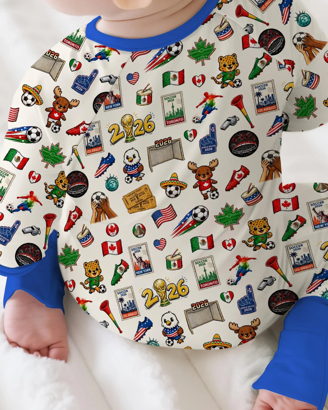 Gerippte Babykleidung mit individuellem Foto - Weich &amp; Skizzenhaft