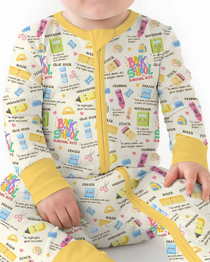 Gerippte Babykleidung mit individuellem Foto - Weich &amp; Skizzenhaft