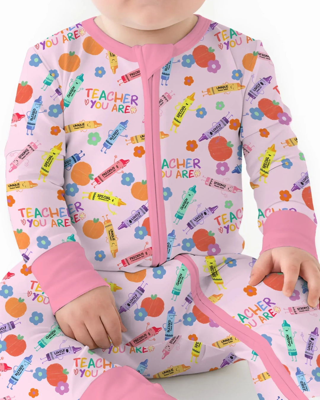 Gerippte Babykleidung mit individuellem Foto - Weich &amp; Skizzenhaft