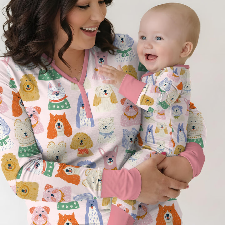Vorlage Bambus Damen Pyjama Set