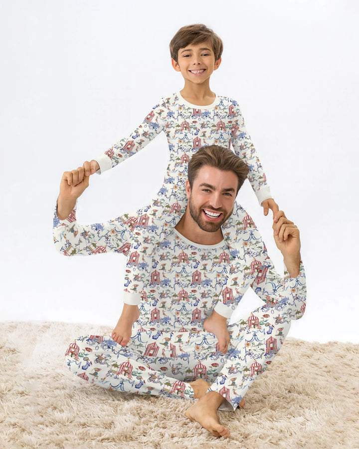 Vorlage Bambus Damen Pyjama Set