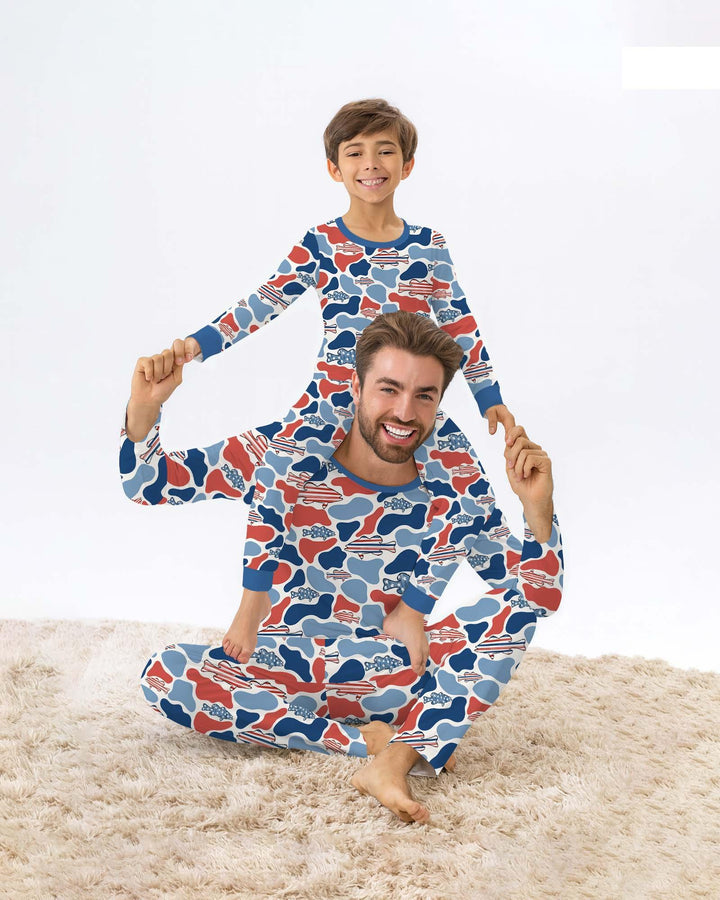 Vorlage Herren-Pyjama-Set