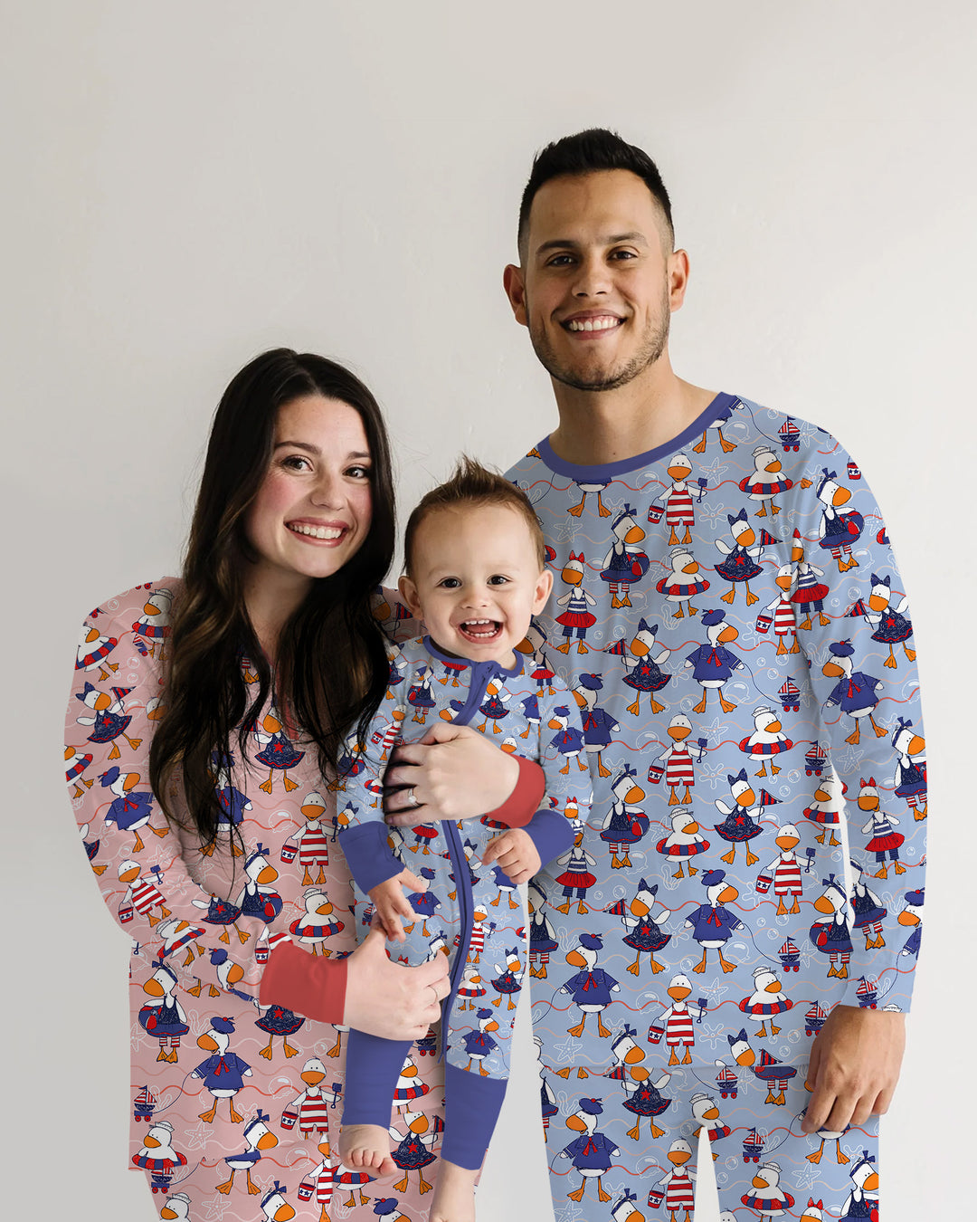 Freedom Floaties Family Matching Bamboo Men's Pajama Set