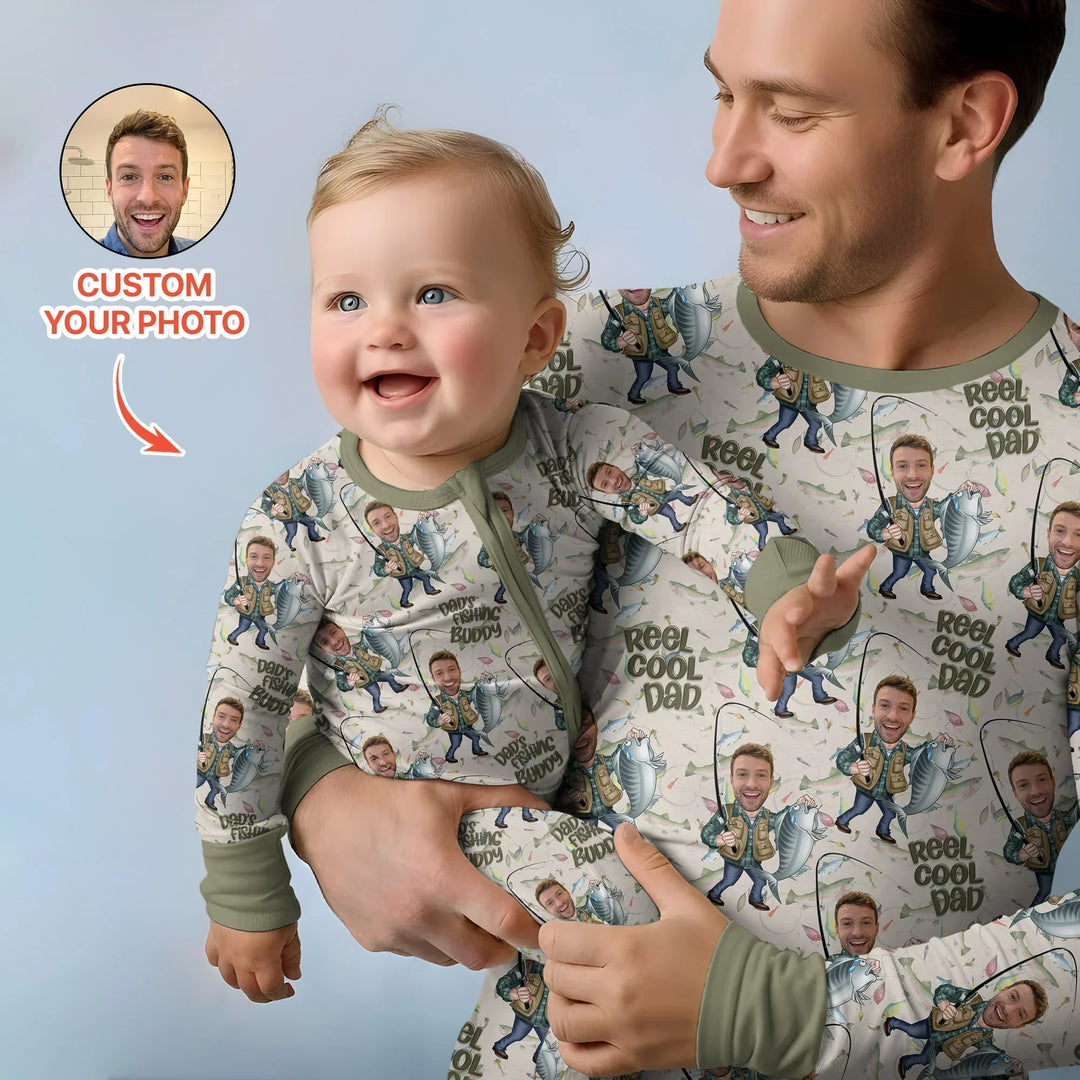 Gerippte Babykleidung mit individuellem Foto - Weich &amp; Skizzenhaft