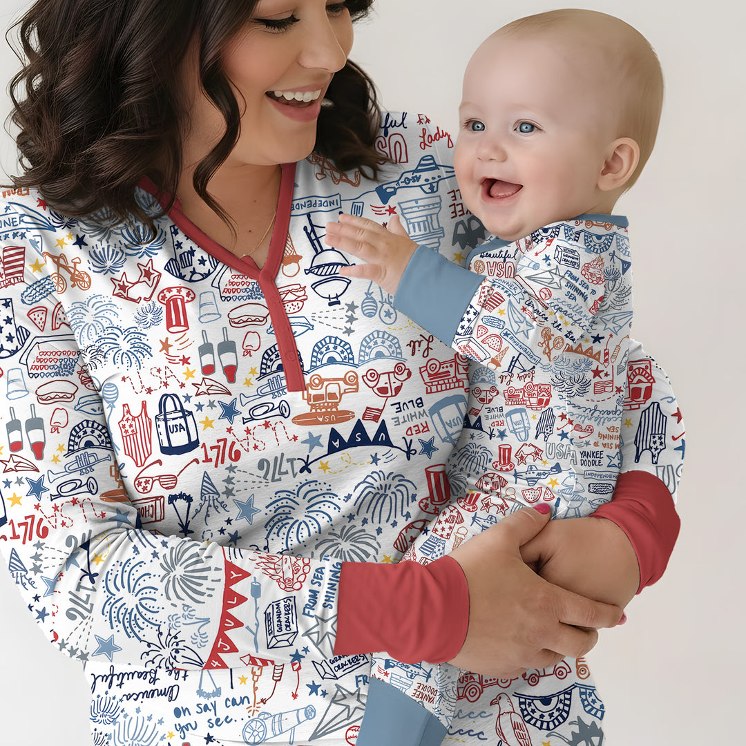 Vorlage Bambus Damen Pyjama Set