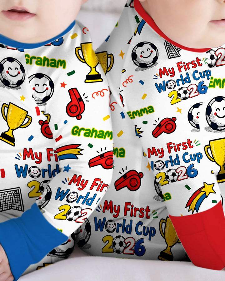 Custom Name My First Soccer Cup Bamboo Convertible Zippy