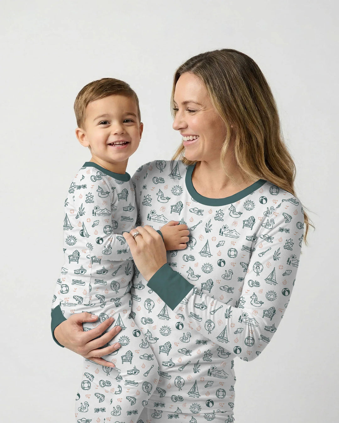 Vorlage Bambus Damen Pyjama Set