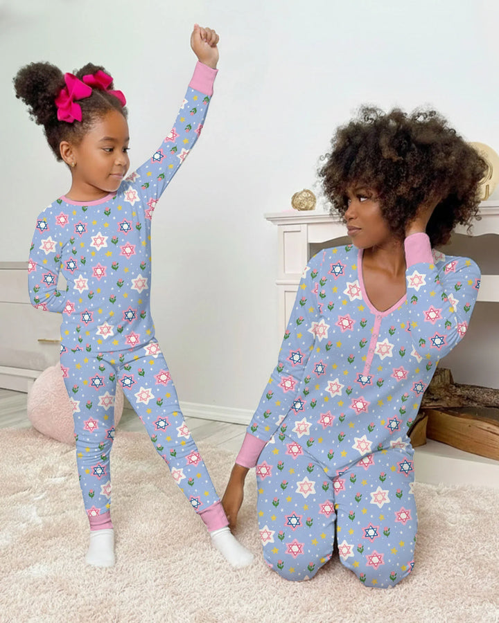 Vorlage Bambus Damen Pyjama Set