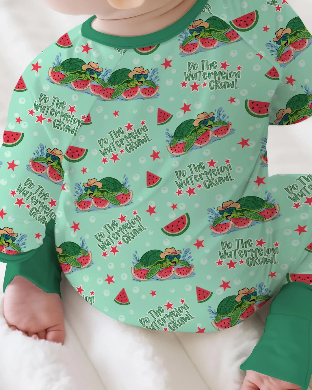 Gerippte Babykleidung mit individuellem Foto - Weich &amp; Skizzenhaft